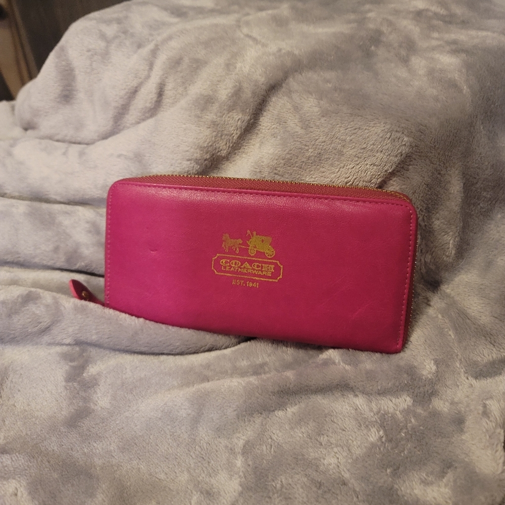 Coach wristlet
